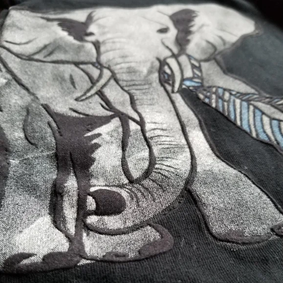 2011 vguc Gap toddler boy 6-12 months elephant romper - Picture 11 of 12